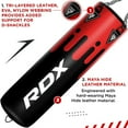 thumbnail image 2 of RDX Punching Bag for Boxing Training, 4ft Unfilled Heavy Bag Anti Swing Set with Punching Gloves, Chain, Ceiling Hook, 13pc, 2 of 6