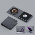 thumbnail image 2 of Magnetic 2-in-1 Wireless Charger Magsafe15W For Cell Phone Watch Wireless Charging, 2 of 4