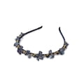thumbnail image 1 of Sonducket Diadema de cristal, tocado nupcial para boda, diadema para mujer, tocado femenino elegante para banquete de boda, gris Ropa, zapatos y accesorios Miscelánea Azul Sonducket AP010738-01, 1 of 6