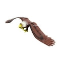thumbnail image 1 of Figura de águila simulada, modelo de animal, pájaro, decoración, textura realista, águila L Marrón, 1 of 9