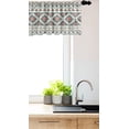 thumbnail image 3 of Ambesonne Aztec Window Valance, Retro Style Native Ornaments, 54" X 12", Champagne Mauve Taupe, 3 of 3