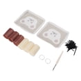 thumbnail image 4 of DIY Latch Hook Kit, Latch Coaster Kit Home Decoration Durable  For Friends, 4 of 8