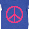 thumbnail image 4 of Inktastic Pink Peace Sign Girls Baby Bodysuit, 4 of 5