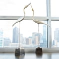 thumbnail image 3 of Cyan Design 09779 Shorebird Aluminum Bird Statue - Nickel, 3 of 7