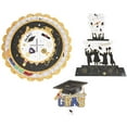 thumbnail image 4 of 1 Set 3 Tier Pastry Stand Graduation Cupcake Stand Multipurpose Dessert Plate Display Stand for Party, 4 of 6