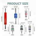thumbnail image 3 of 102Pcs Air Conditioning Valve Core Valve Cores A/C R12 R134a Accessories Kit, Valve St y19894, 3 of 6