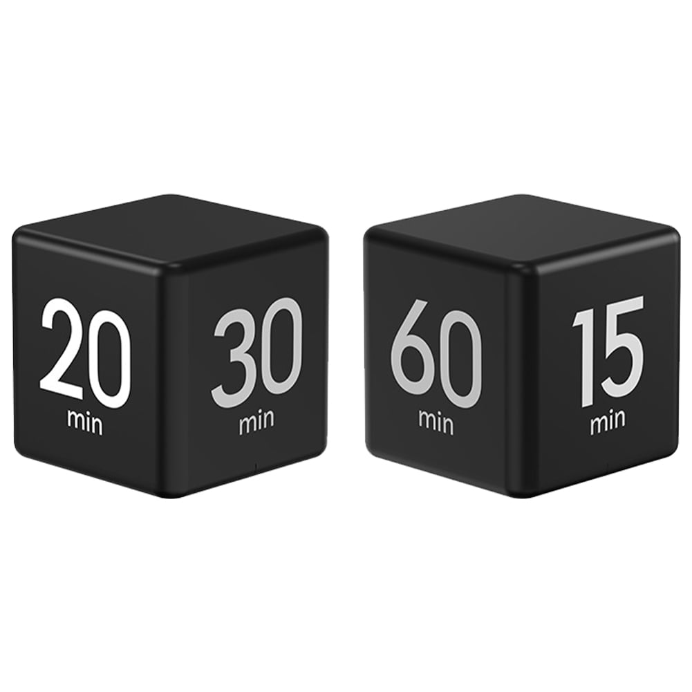 CHAMAIR Kitchen Timers Cube Timer Countdown Reminder Management Timer
