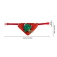 thumbnail image 2 of Pet's Clothes Christmas Bandana Collar 4 Styles Festive Cat Bandana With Adjustable Strap Santasnowmanreindeer Scarf For Holiday Party Costume, 2 of 4