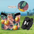 thumbnail image 6 of Haosy Lemons Wine Leaves Golf Mallet Putter Cover Strong Magnetic Leather Golf Club Headcover Closure, 6 of 7
