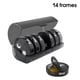 thumbnail image 2 of Caja de pastillas Portátil Contenedores de viaje Mini 7 días 14 Células Plástico Tableta Almacenamiento Dispensador Compartimento Diseño Sello Humedecerable Gris Colorido Speravity HA026814-02, 2 of 7