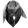 thumbnail image 4 of Écharpe Chaude de Châles Décontractés de Bouton de Mode d'Enveloppe d'Hiver d'Impression de Femmes, 4 of 5