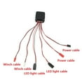 thumbnail image 3 of 4 Ways CH4 Winch Control Wireless Remote Controller Receiver for 1/10 RC Crawler Axial SCX10 90046 ,Wireless Control, 3 of 6