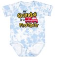 thumbnail image 3 of Inktastic My Grandpa is a Firefighter with Fire Truck Boys or Girls Baby Bodysuit, 3 of 5