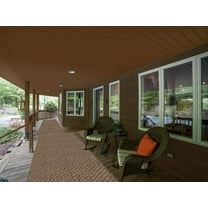 12' x 14' Indoor - Outdoor Area Rugs & Runners. Great for Porches, Patio's, Gazebo's, Sun Rooms and More! (Color: Acorn)