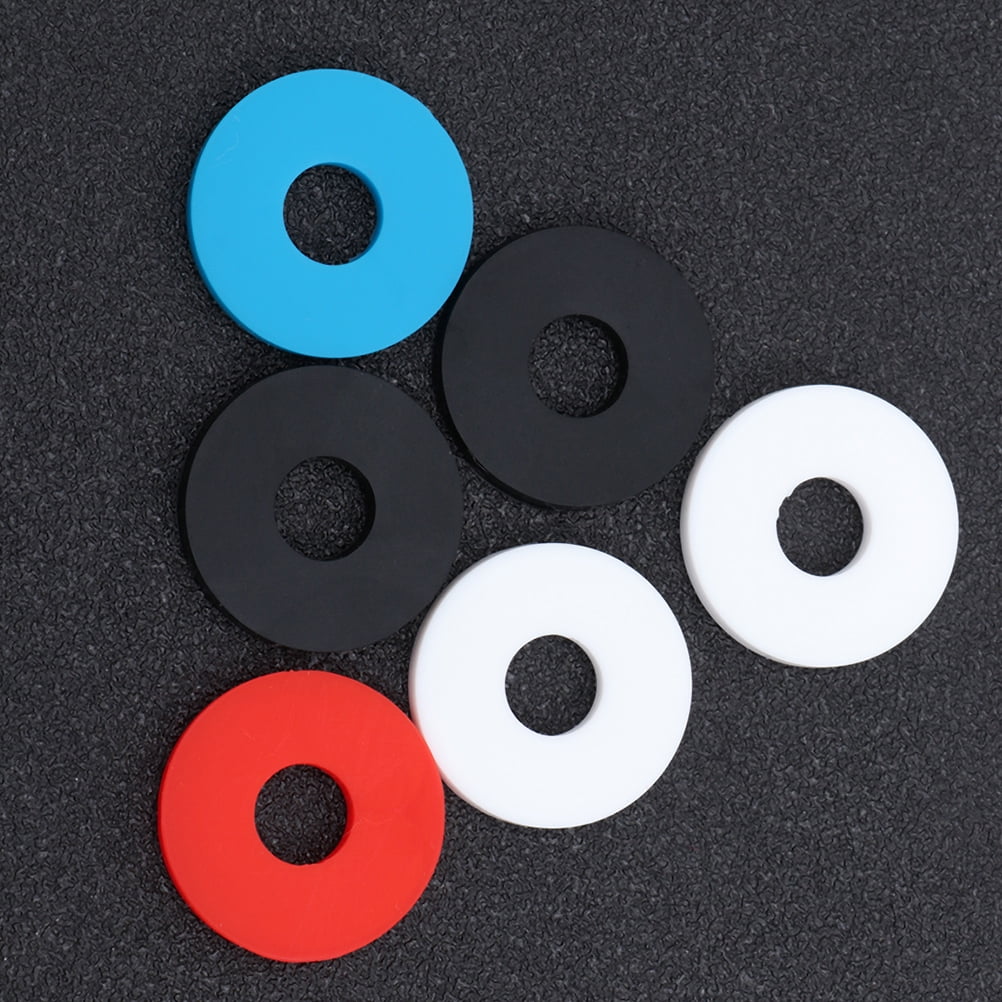 WRITWAA 12Pcs Guitar Strap Locks with Silicone Gasket Anti Drop Strap Buckle for Musical Instrument Accessories