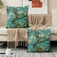 thumbnail image 2 of 2pcs bird, white flowers Pillows Decorative Throw Pillows Cover Traditional Style for Sofa Living Room Outdoor, 2 of 8