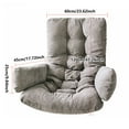 thumbnail image 3 of Hanging Chair Cushion Set - Thickened Washable Swing Seat & Backrest Pillow for Indoor/Outdoor Egg Chairs, Hammocks & Rattan Basket Chairs, 3 of 6