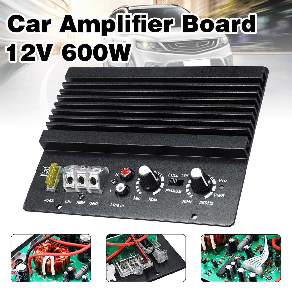 1000W Mono Car Audio High Power Amplifier Amp Board