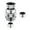 A, variant on Rotating Water Faucet Adapter Brass Threaded Connection Weather Resistant For Efficient Garden Irrigation Car Washing