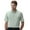 Foam Green, variant on Monterey Club Men's Subtle Jacquard Texture Golf Polo Shirt #1489