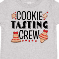 thumbnail image 4 of Inktastic Christmas Cookie Tasting Crew with Holiday Cookies Boys or Girls Toddler T-Shirt, 4 of 5