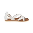 thumbnail image 2 of Journee Collection Womens Ziporah Faux Leather Strappy Flat Sandals, 2 of 4