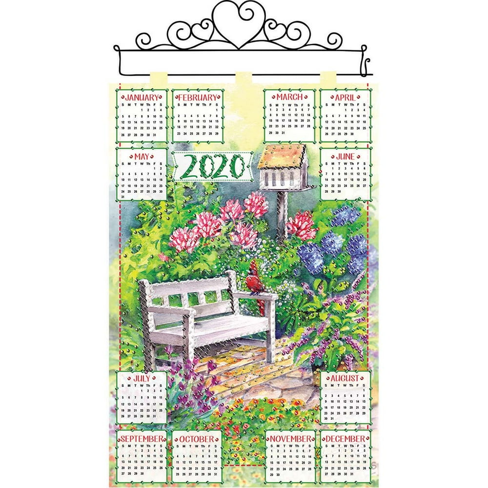 Herrschners® Peaceful Place Calendar Felt & Sequin Kit