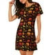 thumbnail image 2 of Fotbe Animal Bata de Dormir para Mujer con Estampado, Camisón de Algodón de Manga Corta, Ropa de Dormir Casual, 2 of 6