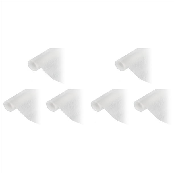 de Plástico de 6 Rollos, Tapete para Refrigerador EVA Revestimiento para Refrigerador Revestimiento para Gabinete Impermeable para Refrigerador Tapete para Cajón