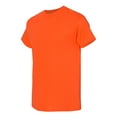 thumbnail image 2 of Men Heavy Cotton Multi Colors T-Shirt Color Orange 3X-Large Size, 2 of 5