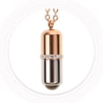 thumbnail image 5 of LongYTong Necklaces Capsule Necklace Pill Necklace Choker Necklace for Women Fine Titanium Steel Lovers Women's Golden 40CM, 5 of 6