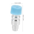 thumbnail image 2 of OULII 2Pcs Air Hose Quick Connect Fittings for Car Air Conditioning System and Stable Connection, 2 of 8