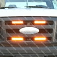 thumbnail image 3 of LAMPHUS SolarBlast SBLH06 LED Strobe Grille Flashing Lights 32 Modes 6 Watt TIR Weatherproof Warning Lights for Police & Firefighter Emergency Vehicles - White / White, 3 of 9
