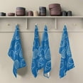 thumbnail image 4 of Coolnut 4 PCS Kitchen Dish & Tea Towels, Sea Shell Reusable Cloths for Cooking and Drying Dishes for Home Kitchen Cleaning, 28"x18", 4 of 5