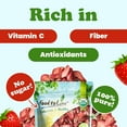 thumbnail image 6 of Organic Freeze-Dried Strawberries, 8 Ounces - Non-GMO, Kosher, Bulk - by Food to Live, 6 of 7