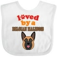 thumbnail image 3 of Inktastic Belgian Malinois Dog Boys or Girls Baby Bib, 3 of 4