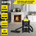 thumbnail image 2 of Aspirador de cenizas SIPPON para estufas de pellets con base con ruedas y función de soplador, potente aspirador de cenizas todo en uno para chimeneas y estufas de pellets (15 litros), 2 of 5