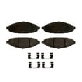 thumbnail image 2 of KarParts360 For Mercury Grand Marquis 2003-2011 Disc Brake Pads Front | Shims Option Included | Bonded Method Attachment | Inner Pad Thickness: 6.096 Millimeter 0.24 Inches | 19366015, 2 of 4