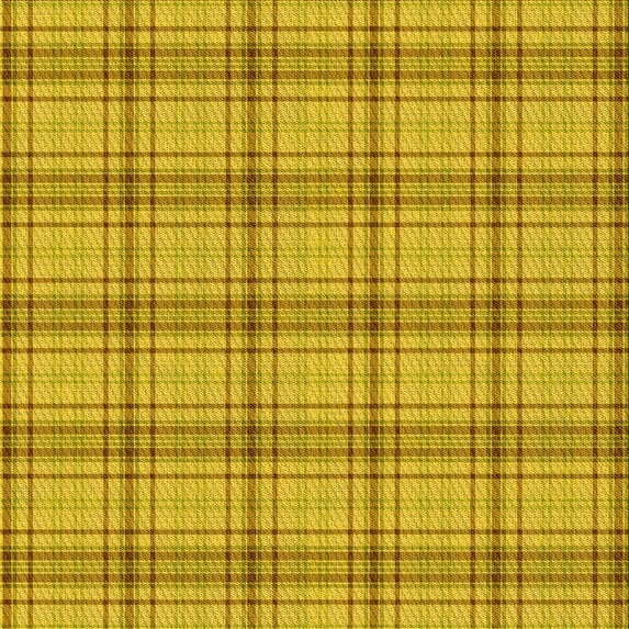 Ahgly Company Machine Washable Indoor Square Transitional Deep Yellow Area Rugs, 8' Square