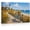Frame-style, variant on Coastal Lighthouse Canvas Wall Art, Scenic Beach Landscape Print, Blue Bicycle & Wildflower Decor for Living Room Bedroom Home