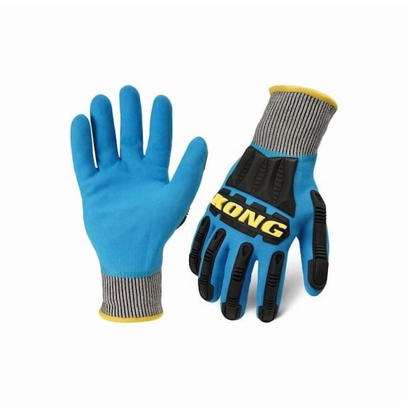 Ironclad Performance Wear Knit Work Glove,2XL,Blue,HPPE,PR KKC5BWP-06-XXL