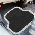thumbnail image 2 of Toyvian 2-Piece Grey Rear Automotive Floor Mats with Minimalist Design for Car Seat and Easy Cleaning, 2 of 8