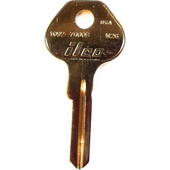 Ilco 1092-7000B M26 Master Padlock Key Blank 10 Pack