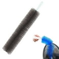Cobowsici Dish Brush Fan Dusting Brush Non Disassembly Fan Cleaning