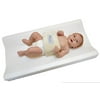 PooPoose Wiggle Free Diaper Changing Pad/ Changing Table Pad, White, 16" X 32" X 3.5"