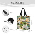 thumbnail image 4 of Naloa Construction Machinery1 Tote Bag for Women, Foldable Tote Bag With Zipper, Large Shoulder Bag, Top Handle Handbag for Travel, Work, Shopping, 4 of 9