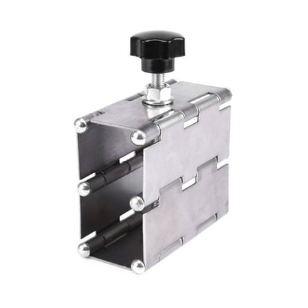 

1pc Foldable Tile Height Adjuster Riser Lift Leveler Locator Tiling Tool for Professional Use (Silver)