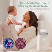 Momcozy Bottle Warmer, Fast Bottle Warmers for All Bottles with Timer, Accurate Temperature Control, Gray