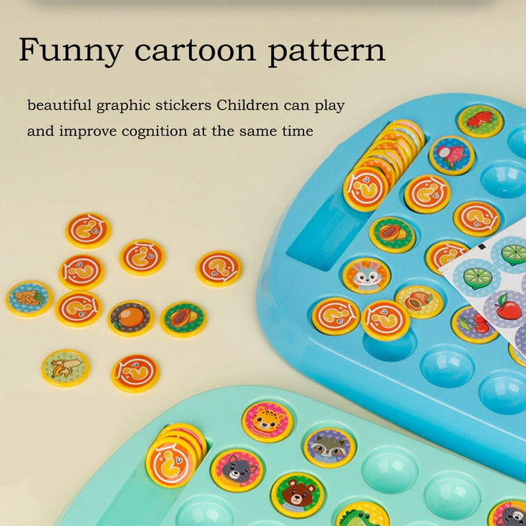 Gioco Da Tavolo Clenp Elimination Con Palline Arcobaleno – Gioco Di Logica E Abbinamento Colori Per Bambini (4-14 Anni) – Interattivo Educativo Per Genitori E Figli