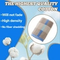 thumbnail image 5 of AUQ Wash Gags for Body,Smooth Absorbent Fabric Surface Face Wash Cloth,Tight Even Stitching Lines Small Towels,Blue,29.53*13.78*0.39in, 5 of 7